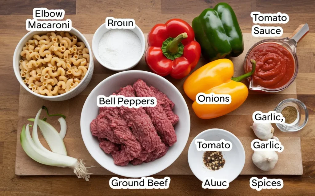 a-realistic-display-of-american-chop-suey-ingredients