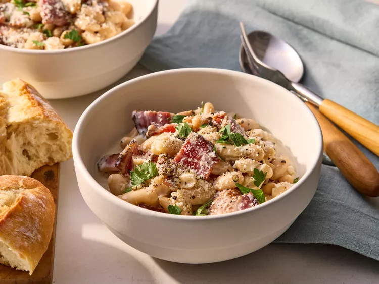 Carbonara-Beans